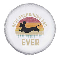 Dachshund Dog Dad Spare Tire Cover Vintage 60s 70s Retro Fathers Day Gift for Dog Lovers - Wonder Print Shop