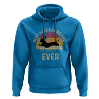 Dachshund Dog Dad Hoodie Vintage 60s 70s Retro Fathers Day Gift for Dog Lovers - Wonder Print Shop
