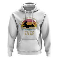 Dachshund Dog Dad Hoodie Vintage 60s 70s Retro Fathers Day Gift for Dog Lovers - Wonder Print Shop