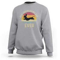 Dachshund Dog Dad Sweatshirt Vintage 60s 70s Retro Fathers Day Gift for Dog Lovers - Wonder Print Shop