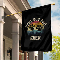 Best Dog Dad Ever Garden Flag Fathers Day Gift for Dog Lovers - Wonder Print Shop