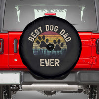 Best Dog Dad Ever Spare Tire Cover Fathers Day Gift for Dog Lovers - Wonder Print Shop