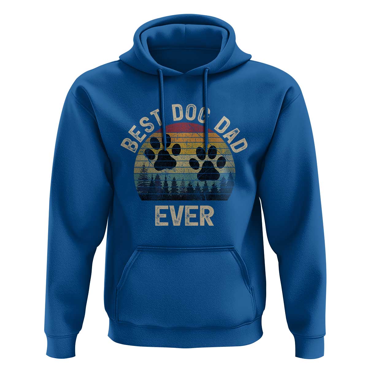 Best Dog Dad Ever Hoodie Fathers Day Gift for Dog Lovers - Wonder Print Shop