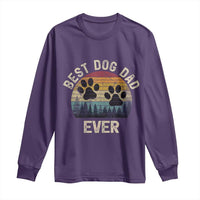 Best Dog Dad Ever Long Sleeve Shirt Fathers Day Gift for Dog Lovers - Wonder Print Shop