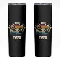 Best Dog Dad Ever Skinny Tumbler Fathers Day Gift for Dog Lovers - Wonder Print Shop
