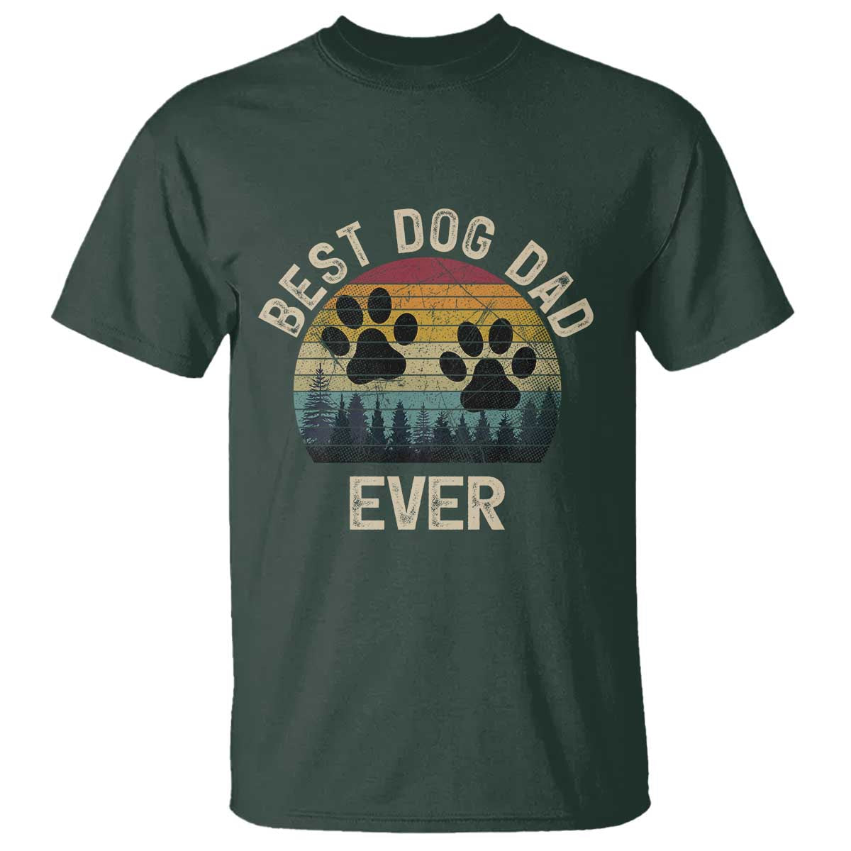 Best Dog Dad Ever T Shirt Fathers Day Gift for Dog Lovers - Wonder Print Shop