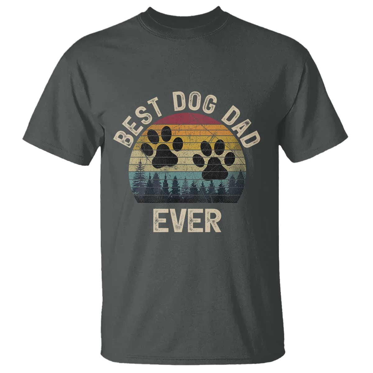 Best Dog Dad Ever T Shirt Fathers Day Gift for Dog Lovers - Wonder Print Shop