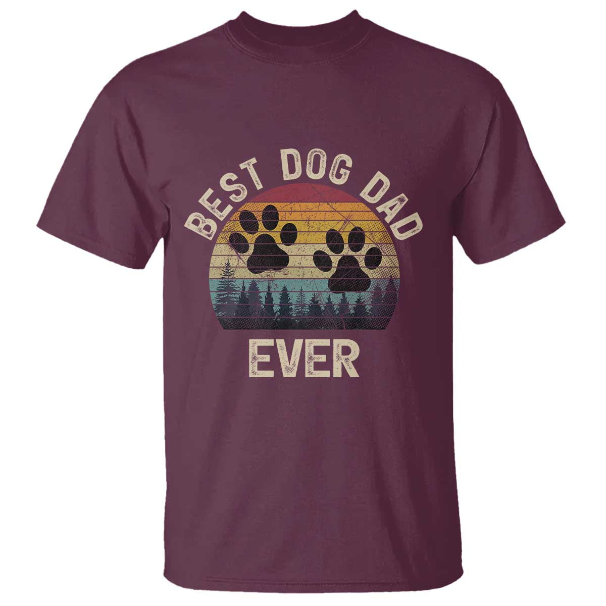 Best Dog Dad Ever T Shirt Fathers Day Gift for Dog Lovers - Wonder Print Shop