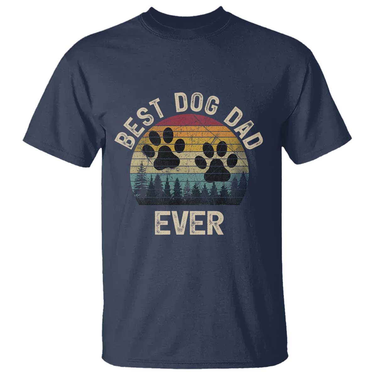 Best Dog Dad Ever T Shirt Fathers Day Gift for Dog Lovers - Wonder Print Shop