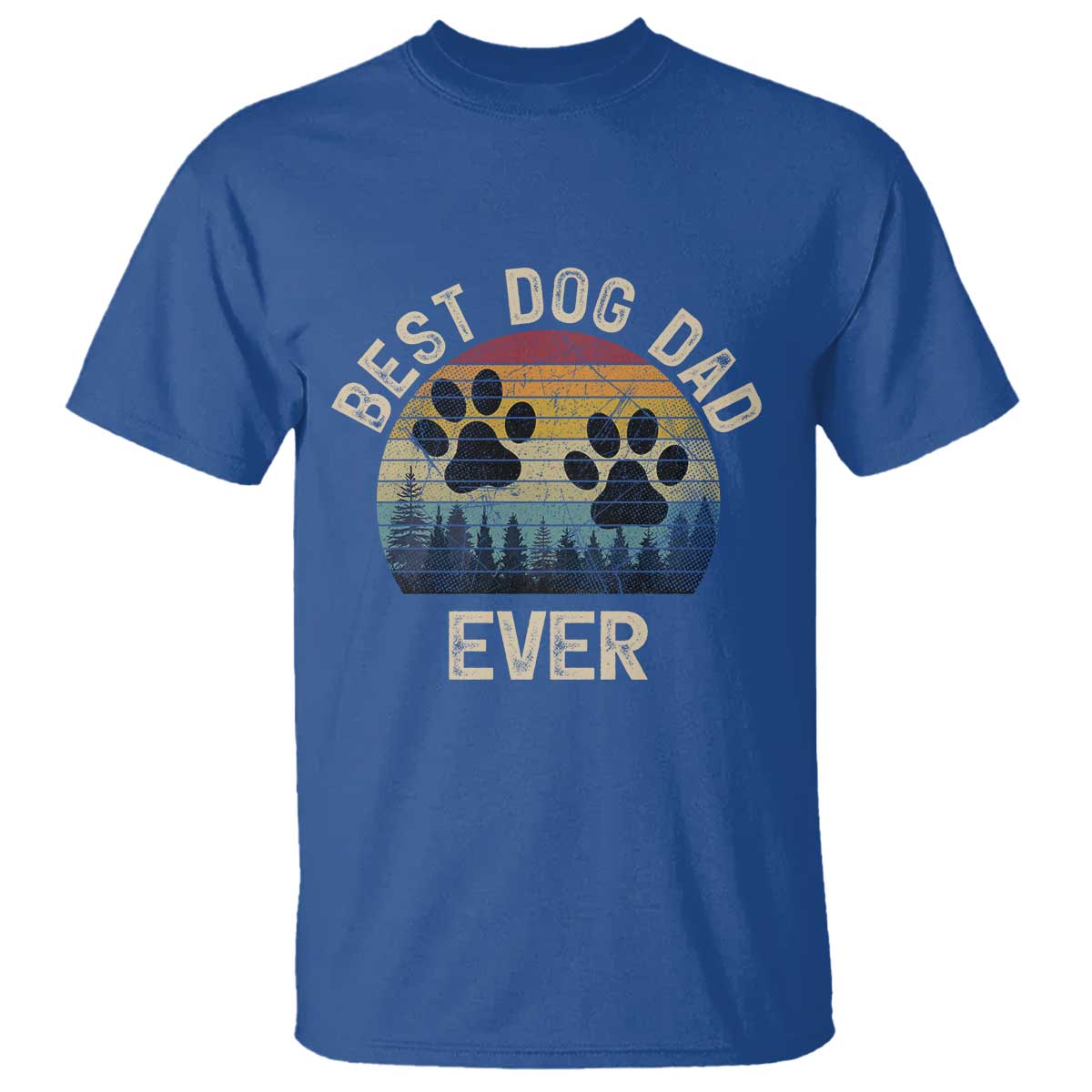 Best Dog Dad Ever T Shirt Fathers Day Gift for Dog Lovers - Wonder Print Shop