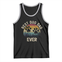 Best Dog Dad Ever Tank Top Fathers Day Gift for Dog Lovers - Wonder Print Shop