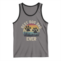 Best Dog Dad Ever Tank Top Fathers Day Gift for Dog Lovers - Wonder Print Shop