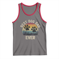 Best Dog Dad Ever Tank Top Fathers Day Gift for Dog Lovers - Wonder Print Shop