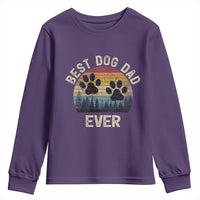 Best Dog Dad Ever Youth Sweatshirt Fathers Day Gift for Dog Lovers - Wonder Print Shop