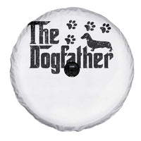 Dachshund Dog Dad Spare Tire Cover The Dogfather Fathers Day Gifts For Dog Lovers - Wonder Print Shop