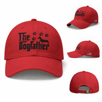 Dachshund Dog Dad Baseball Cap The Dogfather Fathers Day Gifts For Dog Lovers