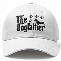 Dachshund Dog Dad Baseball Cap The Dogfather Fathers Day Gifts For Dog Lovers