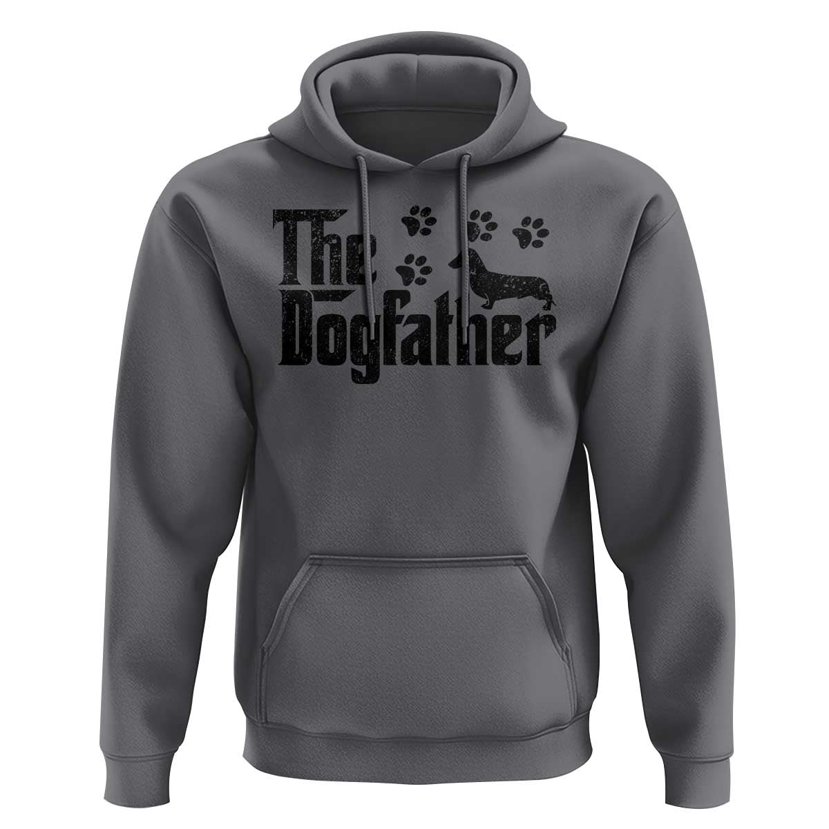 Dachshund Dog Dad Hoodie The Dogfather Fathers Day Gifts For Dog Lovers - Wonder Print Shop