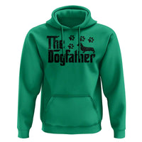 Dachshund Dog Dad Hoodie The Dogfather Fathers Day Gifts For Dog Lovers - Wonder Print Shop