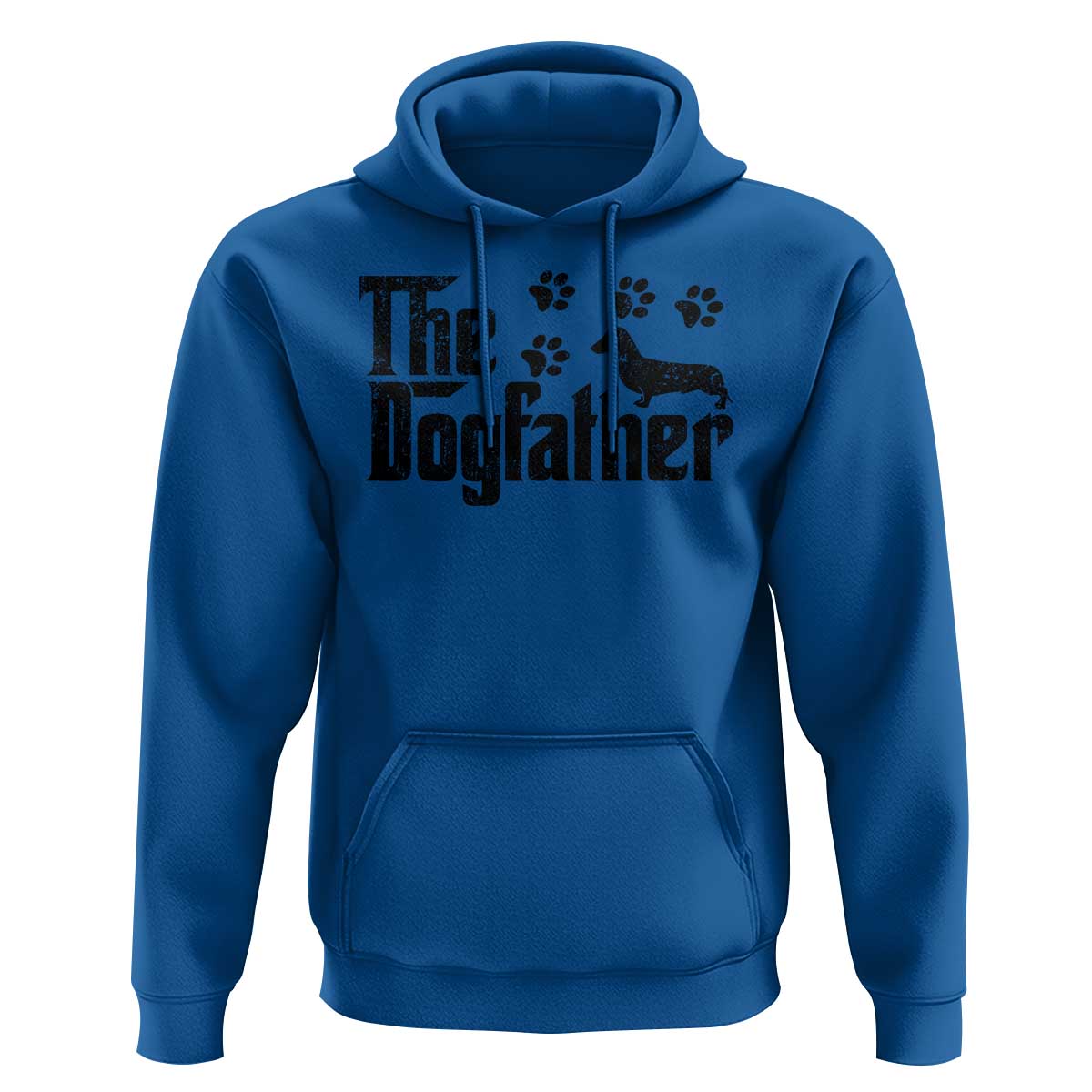 Dachshund Dog Dad Hoodie The Dogfather Fathers Day Gifts For Dog Lovers - Wonder Print Shop