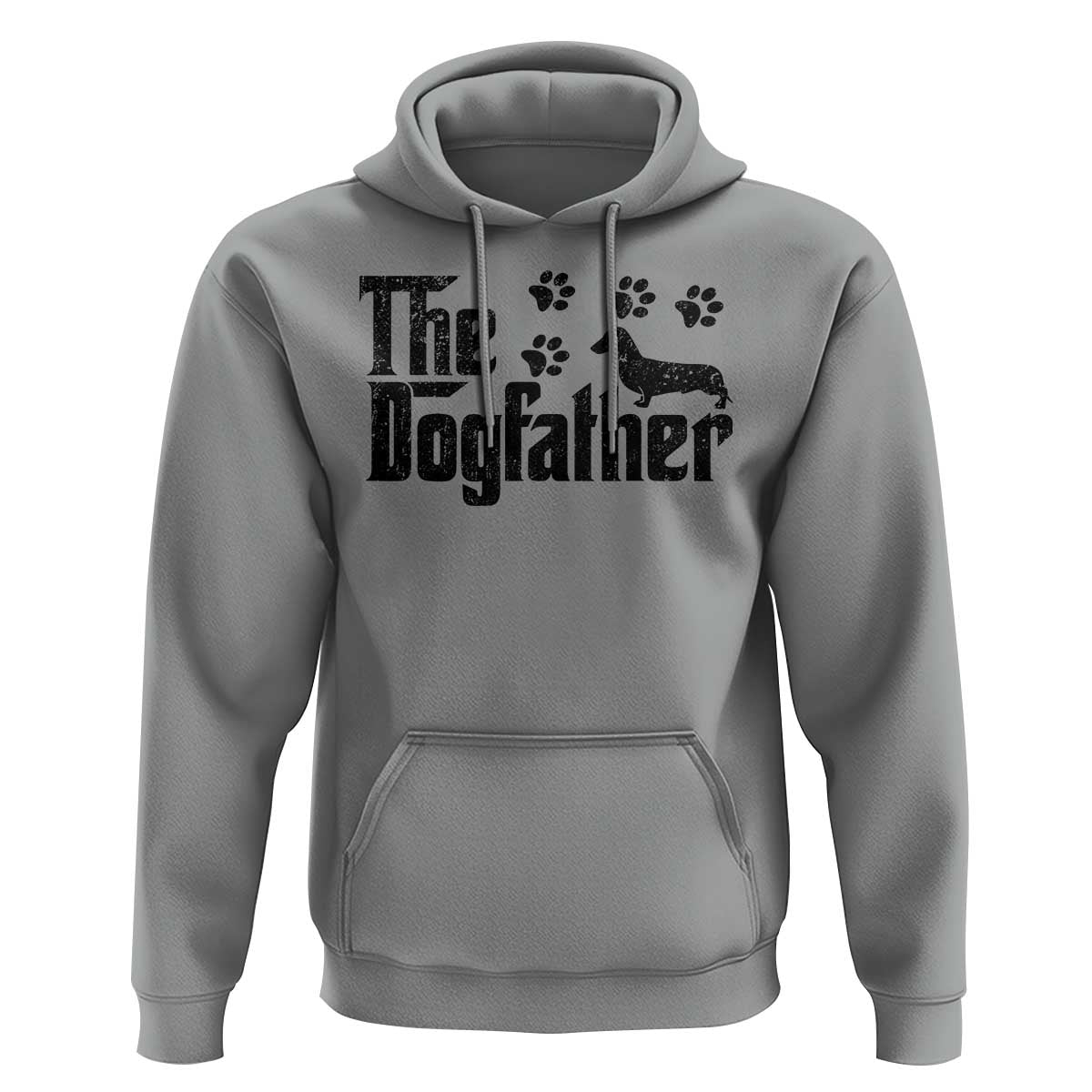 Dachshund Dog Dad Hoodie The Dogfather Fathers Day Gifts For Dog Lovers - Wonder Print Shop
