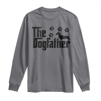 Dachshund Dog Dad Long Sleeve Shirt The Dogfather Fathers Day Gifts For Dog Lovers - Wonder Print Shop