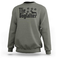 Dachshund Dog Dad Sweatshirt The Dogfather Fathers Day Gifts For Dog Lovers - Wonder Print Shop