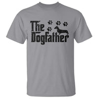 Dachshund Dog Dad T Shirt The Dogfather Fathers Day Gifts For Dog Lovers - Wonder Print Shop