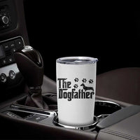 Dachshund Dog Dad Tumbler Cup The Dogfather Fathers Day Gifts For Dog Lovers - Wonder Print Shop