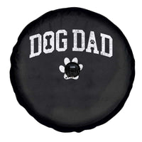 Retro Dog Dad Spare Tire Cover Distressed Fathers Day Gift for Dog Lovers - Wonder Print Shop
