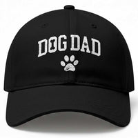 Retro Dog Dad Baseball Cap Distressed Fathers Day Gift for Dog Lovers