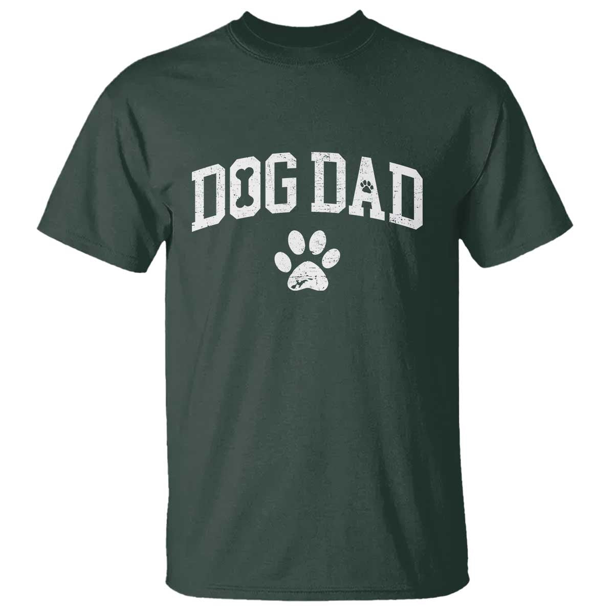 Retro Dog Dad T Shirt Distressed Fathers Day Gift for Dog Lovers - Wonder Print Shop