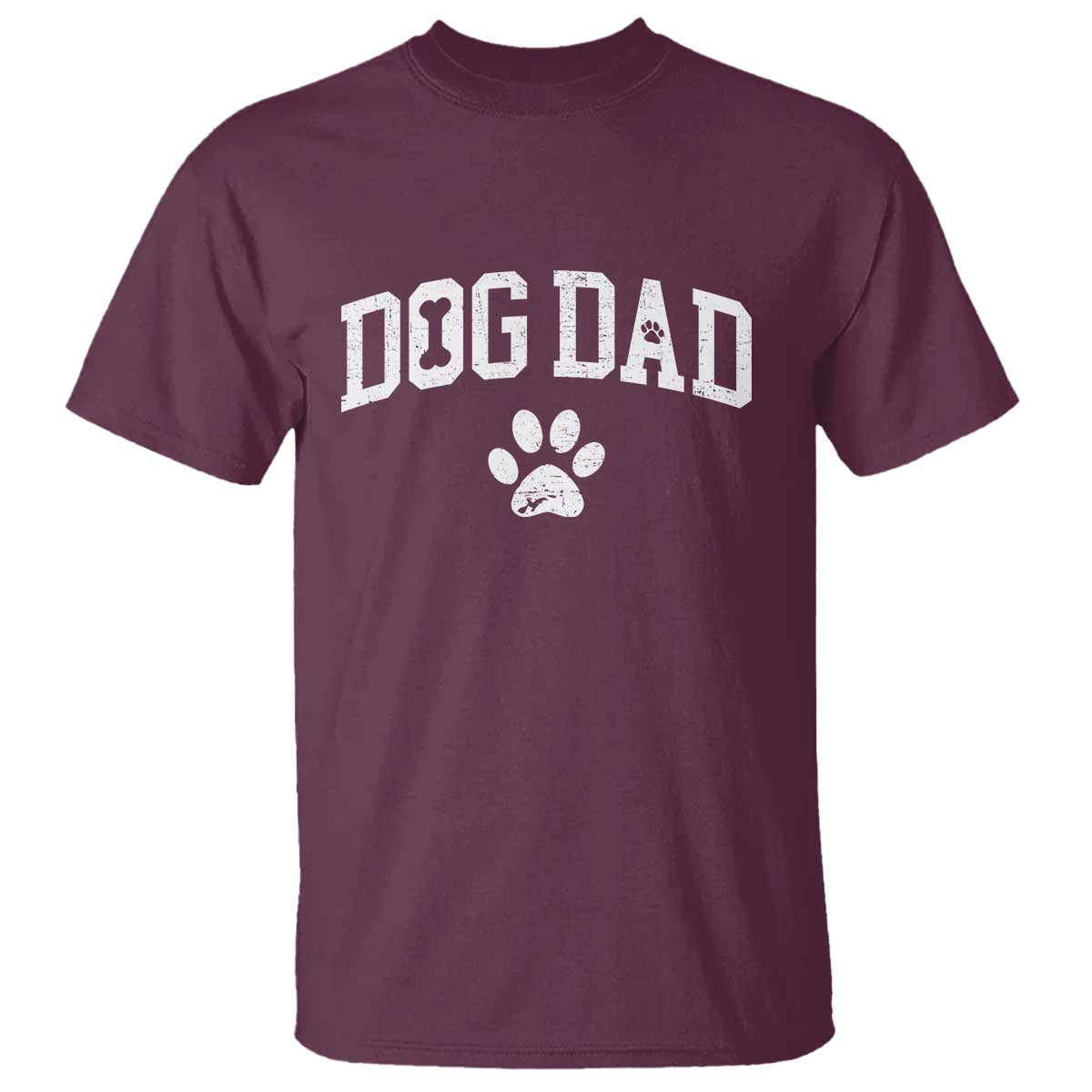 Retro Dog Dad T Shirt Distressed Fathers Day Gift for Dog Lovers - Wonder Print Shop