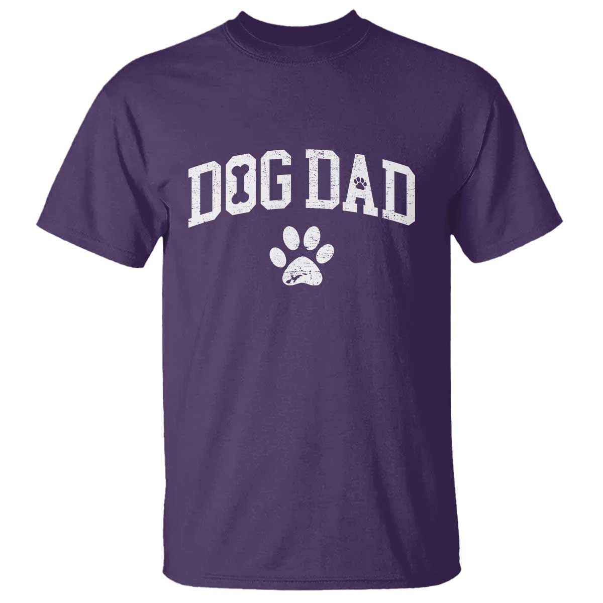 Retro Dog Dad T Shirt Distressed Fathers Day Gift for Dog Lovers - Wonder Print Shop