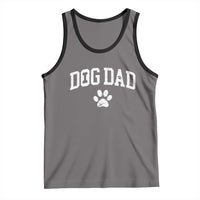 Retro Dog Dad Tank Top Distressed Fathers Day Gift for Dog Lovers - Wonder Print Shop