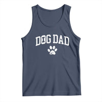 Retro Dog Dad Tank Top Distressed Fathers Day Gift for Dog Lovers - Wonder Print Shop