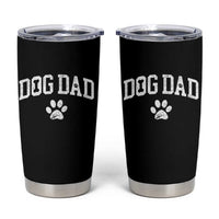 Retro Dog Dad Tumbler Cup Distressed Fathers Day Gift for Dog Lovers - Wonder Print Shop