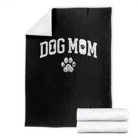 Dog Mom Throw Blanket Floral Fur Mama Gift For Her Mothers Day - Wonder Print Shop