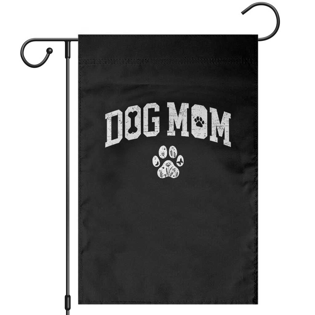 Dog Mom Garden Flag Floral Fur Mama Gift For Her Mothers Day - Wonder Print Shop