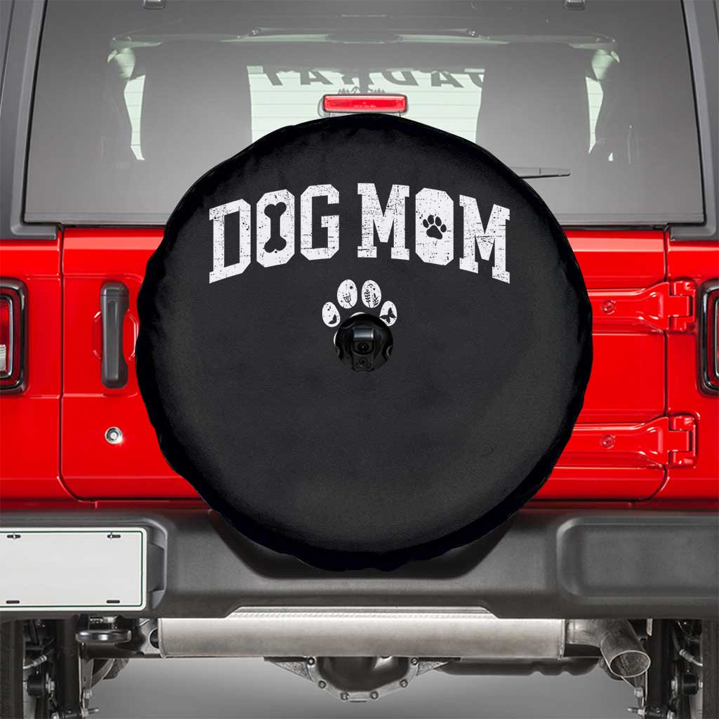 Dog Mom Spare Tire Cover Floral Fur Mama Gift For Her Mothers Day - Wonder Print Shop
