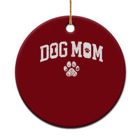 Dog Mom Ceramic Ornament Floral Fur Mama Gift For Her Mothers Day - Wonder Print Shop