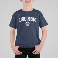Dog Mom T Shirt For Kid Floral Fur Mama Gift For Her Mothers Day - Wonder Print Shop
