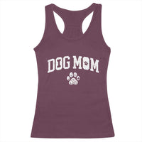 Dog Mom Racerback Tank Top Floral Fur Mama Gift For Her Mothers Day - Wonder Print Shop