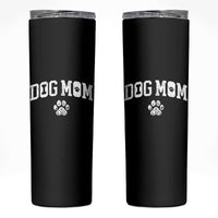 Dog Mom Skinny Tumbler Floral Fur Mama Gift For Her Mothers Day - Wonder Print Shop