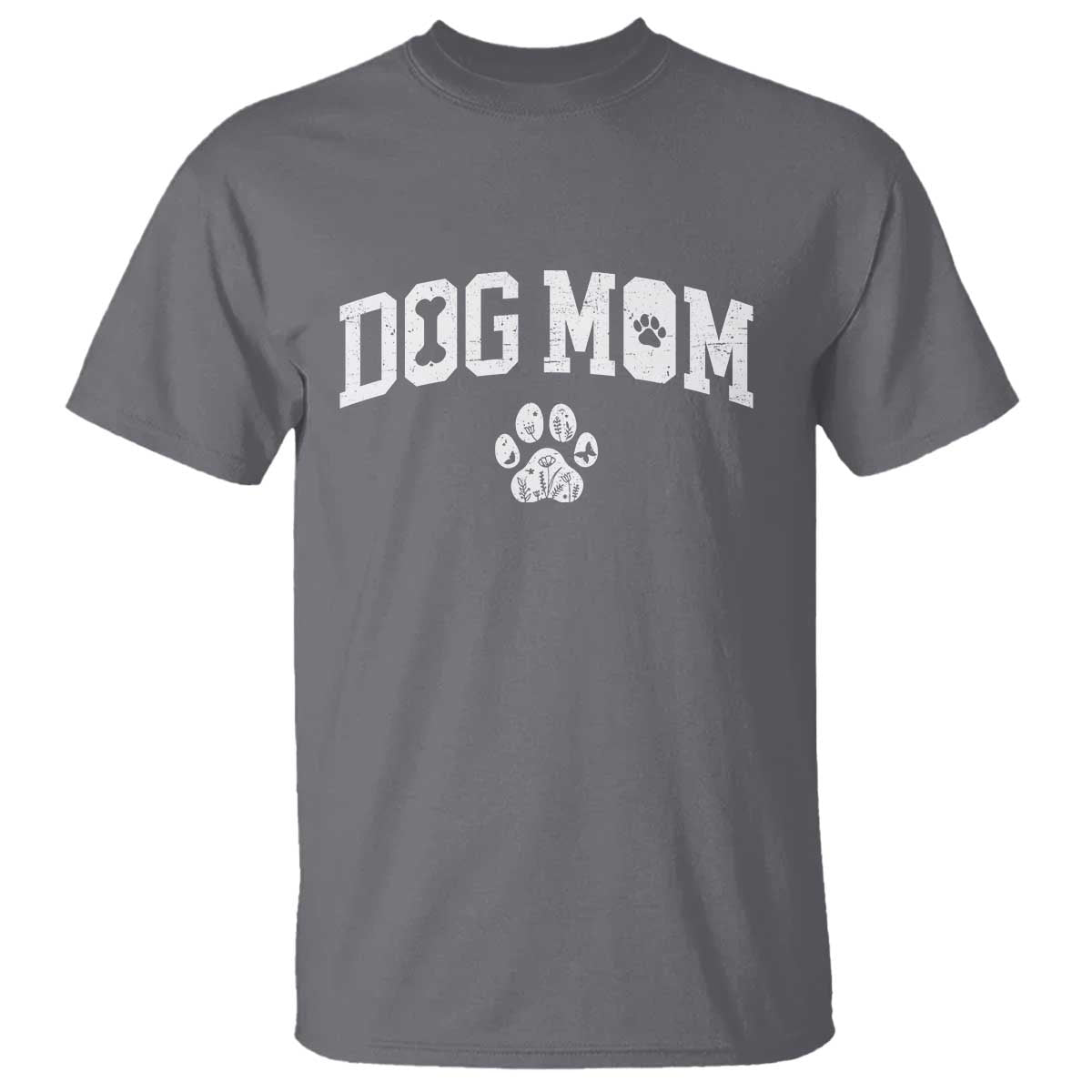 Dog Mom T Shirt Floral Fur Mama Gift For Her Mothers Day - Wonder Print Shop