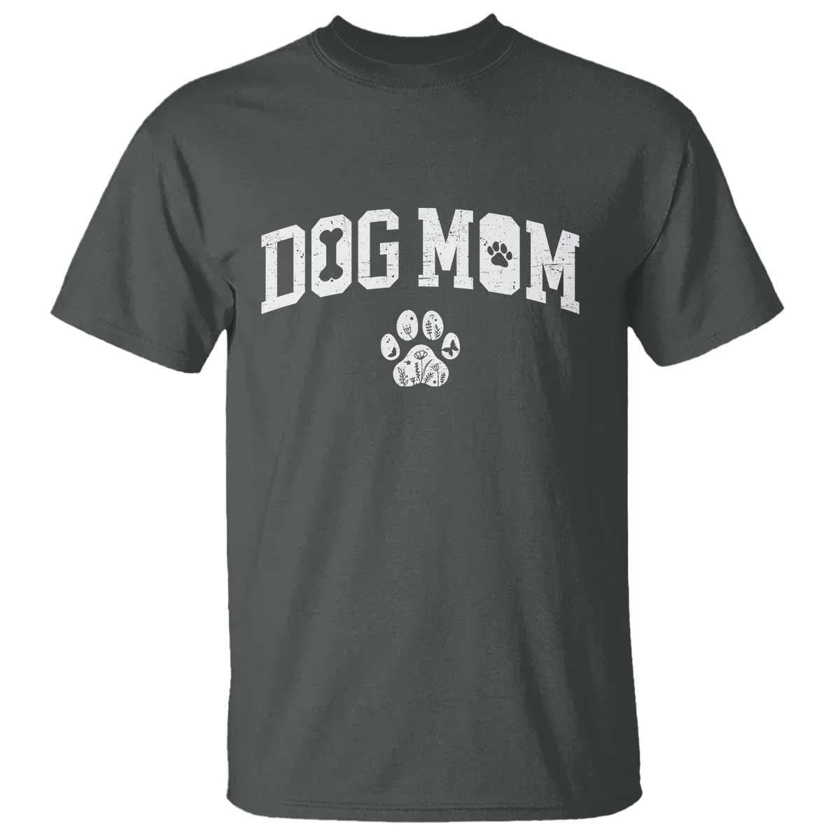 Dog Mom T Shirt Floral Fur Mama Gift For Her Mothers Day - Wonder Print Shop