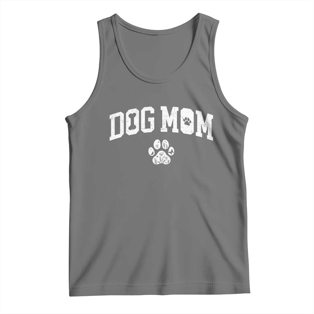 Dog Mom Tank Top Floral Fur Mama Gift For Her Mothers Day - Wonder Print Shop