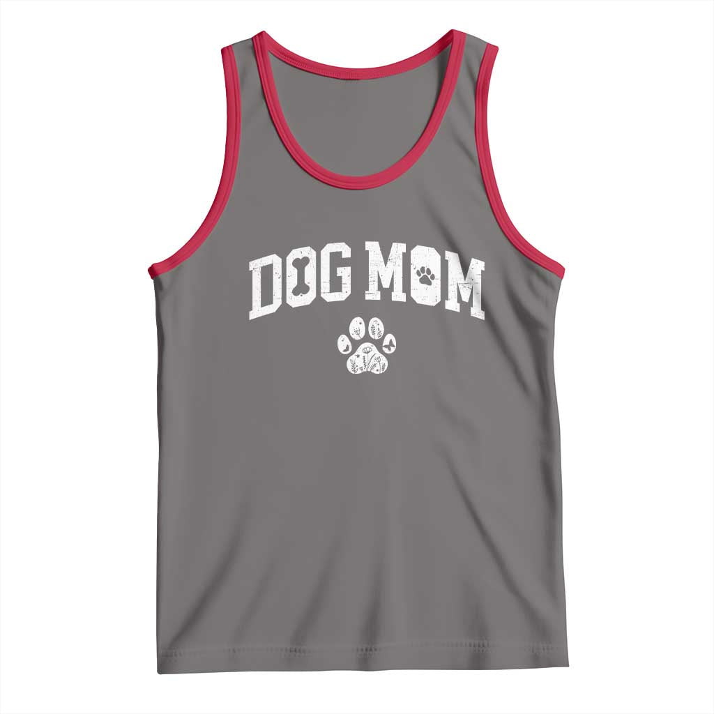 Dog Mom Tank Top Floral Fur Mama Gift For Her Mothers Day - Wonder Print Shop