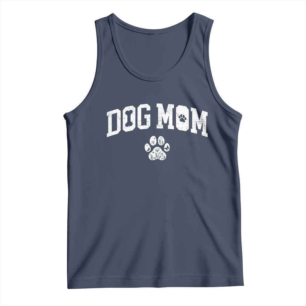 Dog Mom Tank Top Floral Fur Mama Gift For Her Mothers Day - Wonder Print Shop