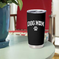 Dog Mom Tumbler Cup Floral Fur Mama Gift For Her Mothers Day - Wonder Print Shop